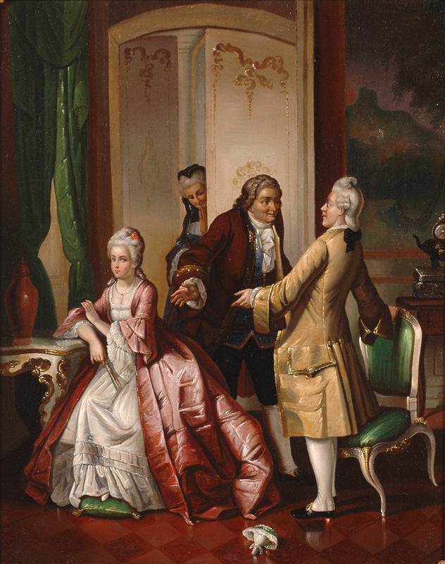 Unknown Artist (French) - Taken Unaware, Second Half of the 19th Century